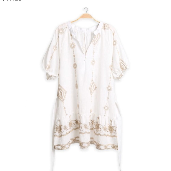 Embroidery Mini Dress - Picture 3 of 3